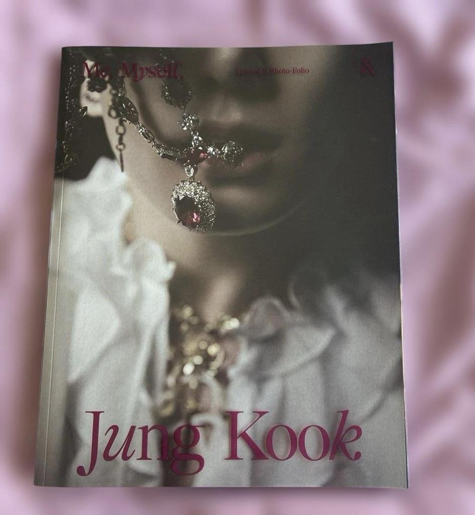 [USED] BTS Me Myself Jungkook Photobook (No missing parts)