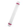 Plastic,Rolling Pin, Non Stick Kitchen Tool with Adaptable   circles for Fondant Cake, Pastry,