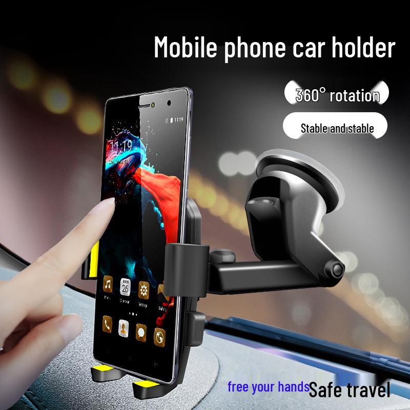 

360° Rotating Magnetic Car & Motorcycle Phone Mount Case Type A Self-lock Flexible Hose