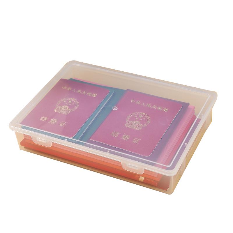 Haushalts-Dokumentenaufbewahrungsbox für Zertifikate & Handbücher