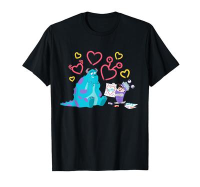 Disney and Pixar's Monsters, Inc. Sallyboo Kitty Heart T-Shirt