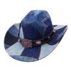 Men's and Women's Fashion Design Sense, Color Matching, Old Jazz Hat Explosion, Classic Retro Western Cowboy Hat