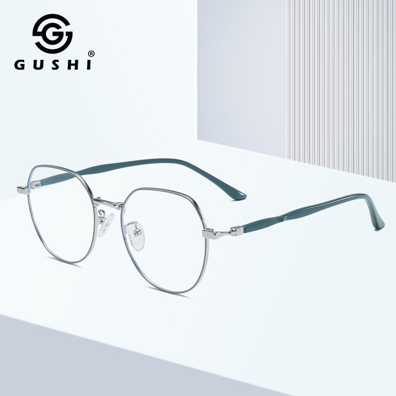 

2024 Anti-Blue Light Metal Myopia Eyeglass Frames for Men & Women
