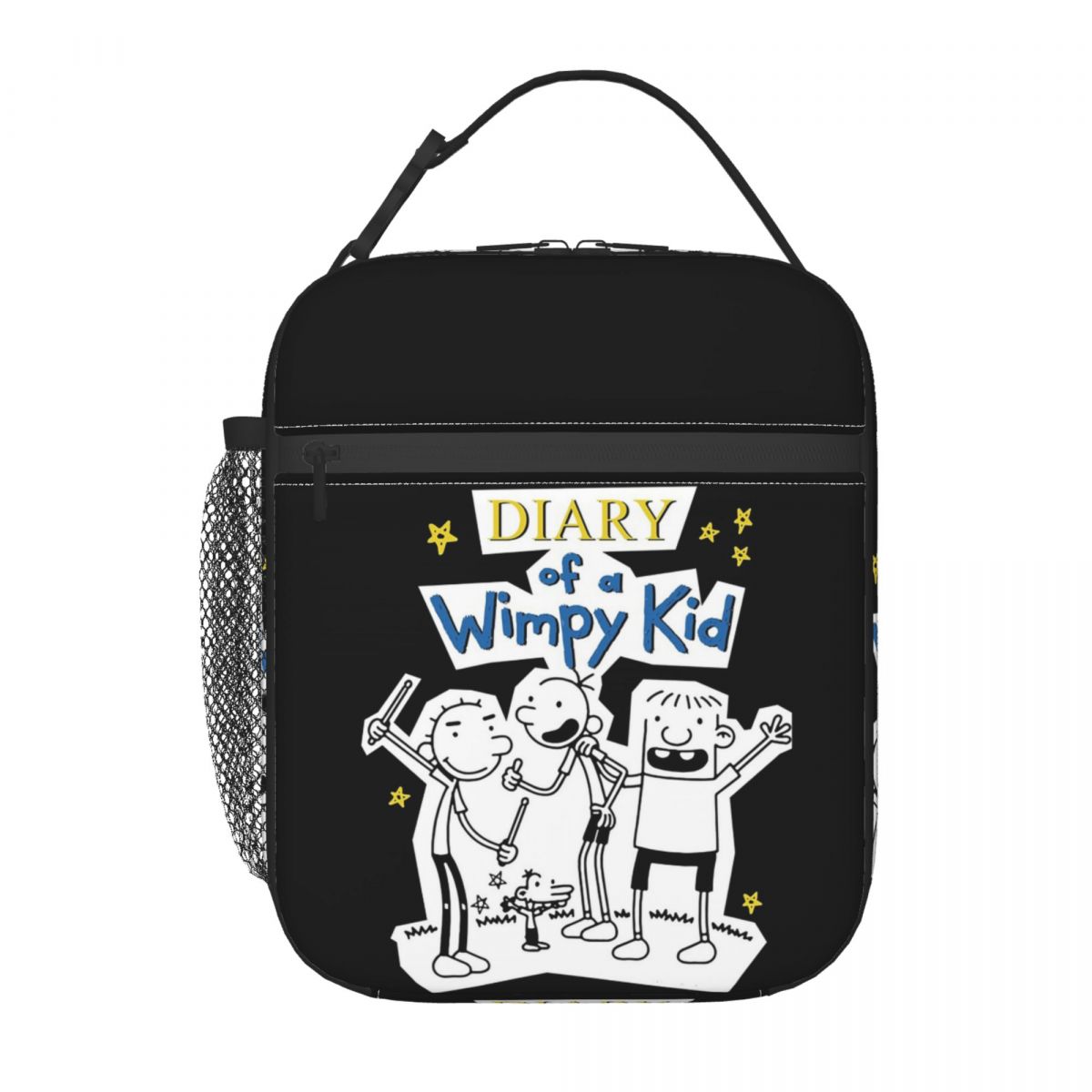 Dagboek van een Stoere Jongen Groep Geïsoleerde Lunchtas voor Vrouwen Kinderen Lekkend Bewijs Voedseldozen Thermische Lunchbox Tote One Size