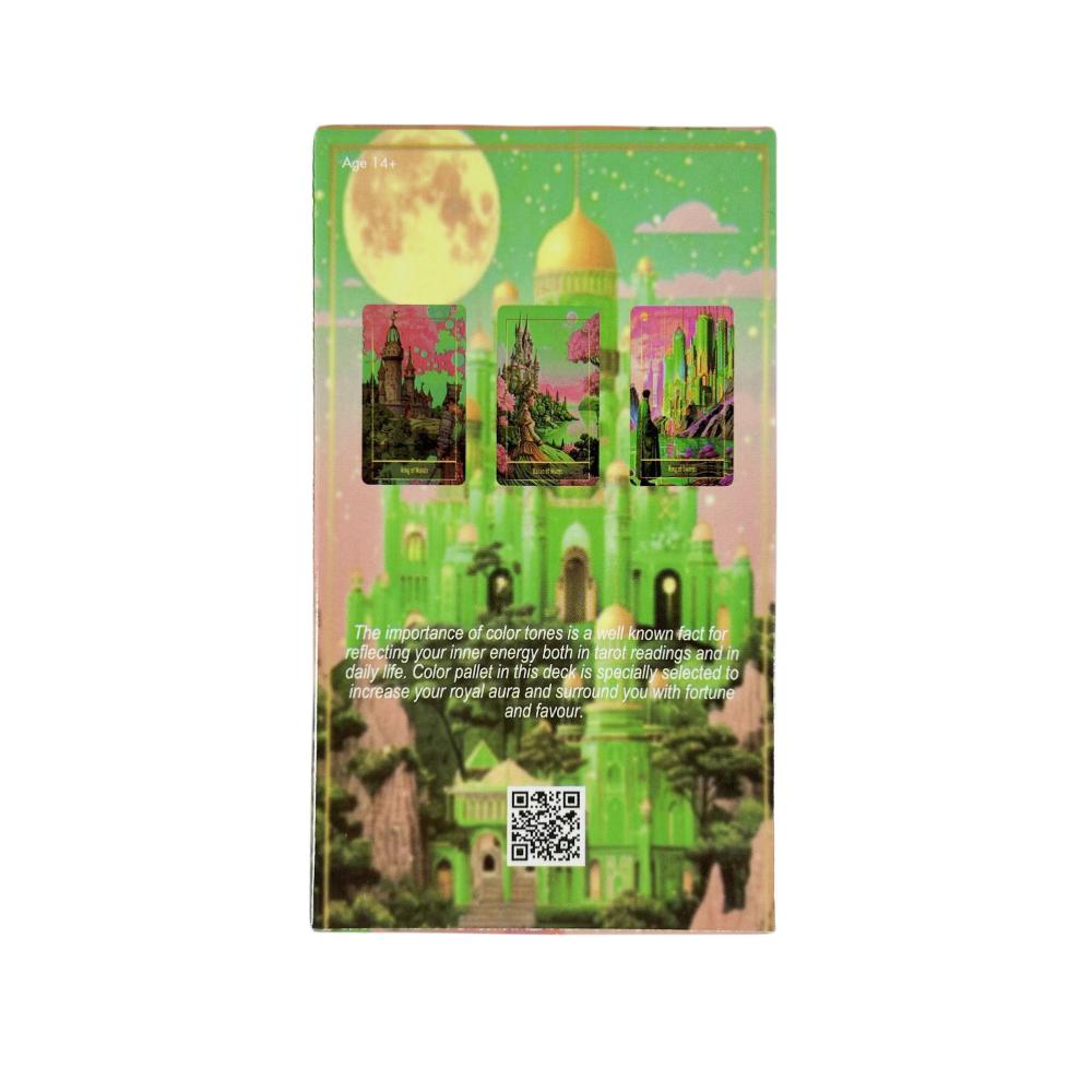 Himmlischer Karneval Tarotkarten Ein 78-Karten Orakel Englisch Visions Wahrsageausgabe Brettspiele