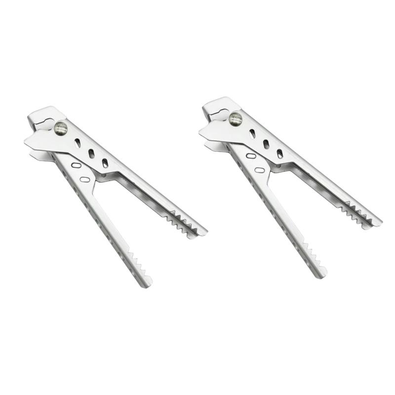 Camping Picnic Clip Outdoor Portable Food Clip Anti Scald Clip Bowl Pot Clamp Household Kitchen Tools Tableware Accessories