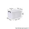 Large Transparent Handheld Food-Grade Storage Box