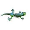 3D Printed Articulated Spring Lizard Model Toy