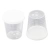 Cupe de Măsurat cu Capace Albe Set de 10(30ml) pentru Medicamente și Mostre