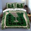 Green leafy design Bedding Duvet cover sets Duvet covers Pillowcases gifts (1 * Duvet Cover 2 * Pillowcases, without duvet insert)