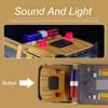 1:32 Flatbed Trailer Roadblock Transpot Truck Model Toy Alloy Diecast Vehicle Simulation Engineering Models Sound Light Gifts