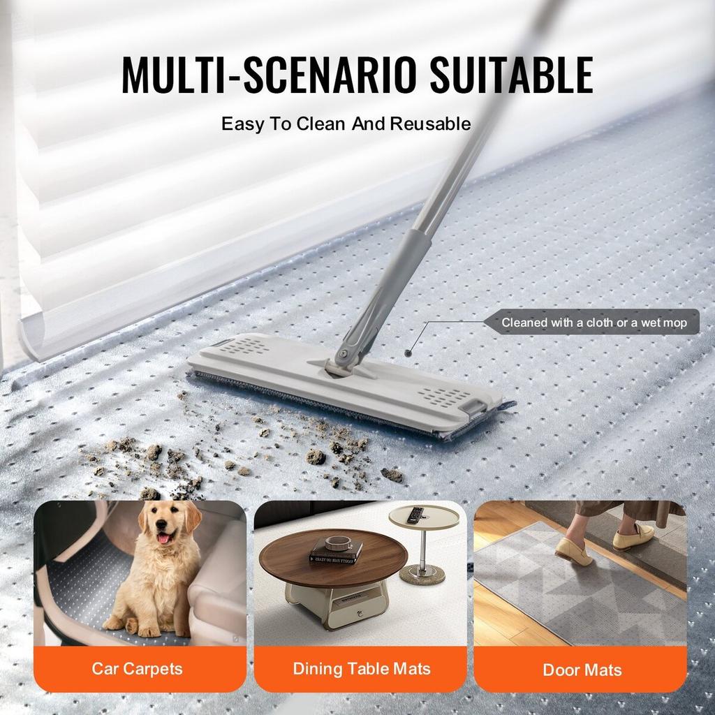 Carpet Protector for Pets Cat 15" x 4' Scratch-Proof Scratch Stopper PVC
