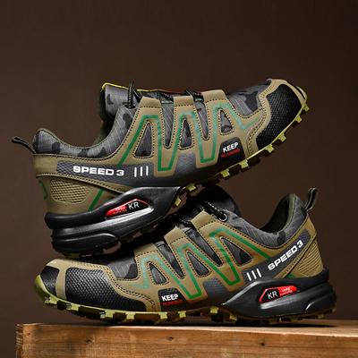 Big Size 39-48 Hiking Shoes Men Camouflage Sneakers Comfortable Outdoor Sports Running Climbing Shoes for Men Non-slip Jogging Training Sneakers Boots
