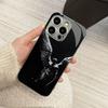 Exquisite Erzengel Mode Handyhüllen carcasa Smartphone Glas Handyhülle für iPhone 17 16 15 14 13 12 11pm Pro Plus fundas
