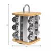 KLAUSBERG KB-7554 SPICE RACK 12 CONTAINERS