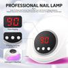 24LEDS LED UV Nail Lamp For Curing All Gel Nail Polish Professional 72W Nail Drying Lamp With Auto Sensor Salon Equipment