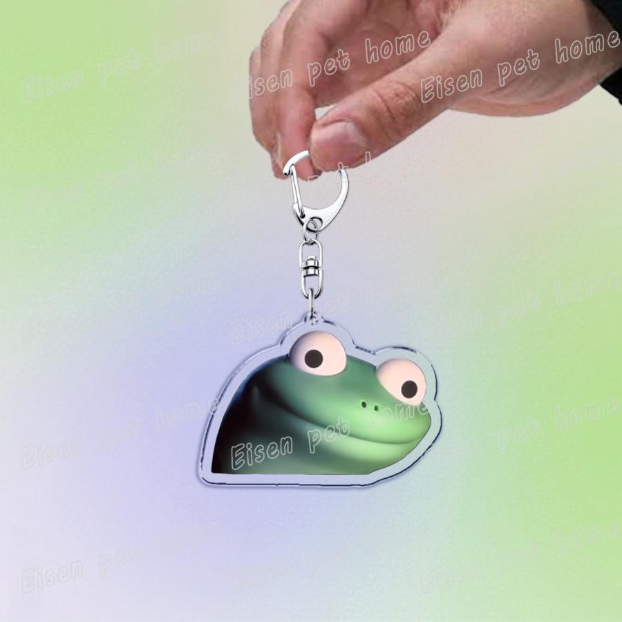 Funny Lizard Lizard Lizard Cute Keychain Llavero Accessories Bag Elio Meme Keychains Keyrings Jewelry Fans Gift