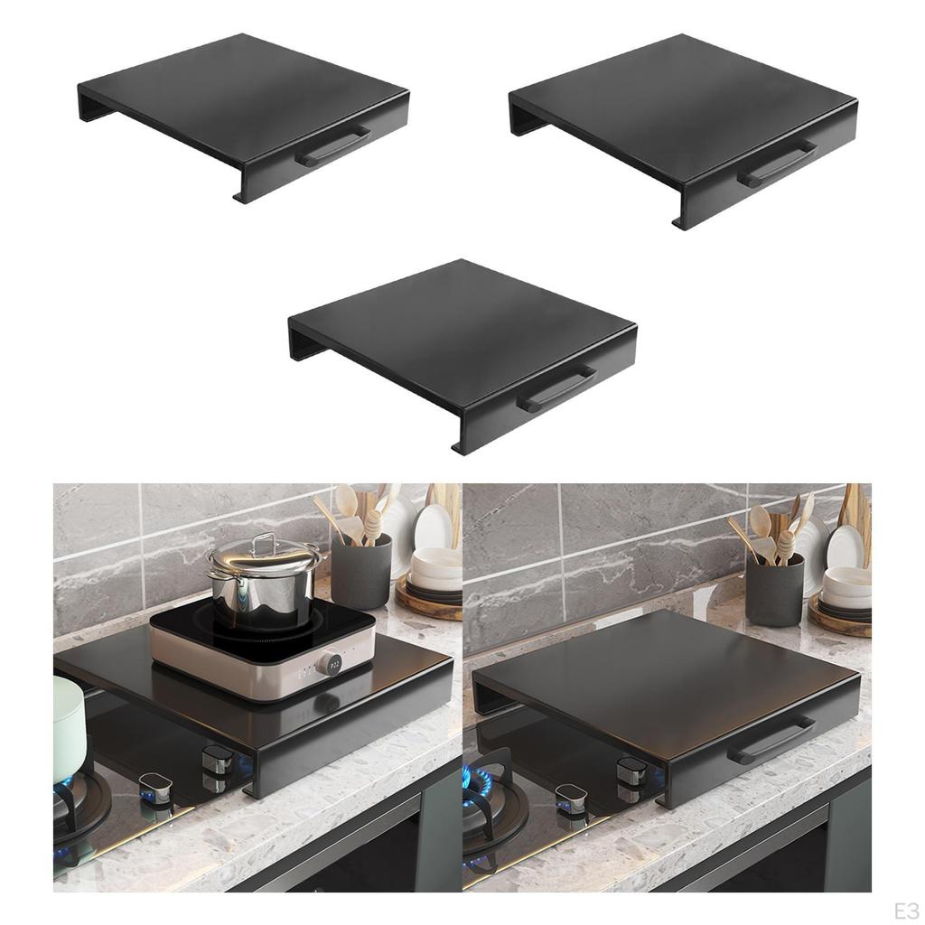 Cover Efficient Kitchen Shelf Made of Carbon Steel for Induction Hob Gas And Utensils