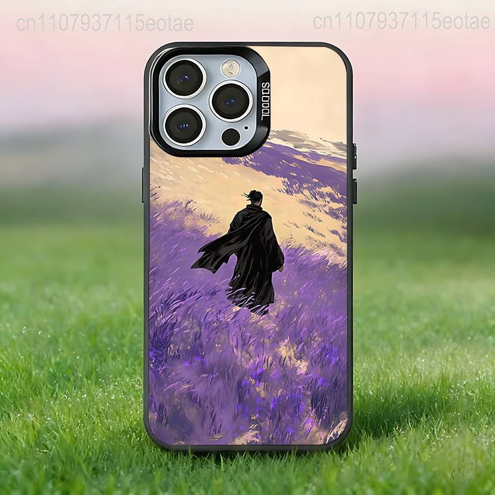 Musashi Miyamoto V-Vagabond Black Phone Case Compatible with iPhone 17 16 15 14 13 12 11, Pro, Max, Plus, E, Air, Mini