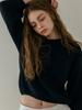 Tinnit Textured Cotton Knit_Navy