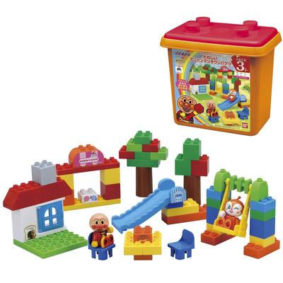 BlockLabo Anpanman Spaßstadt Eimer 3 und (Ab einem Alter von)