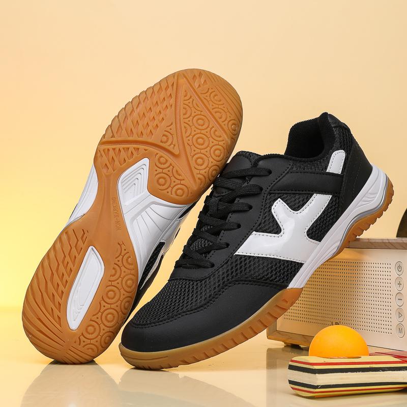 Professional Men Badminton Shoes Table Tennis Sports Volleyball Shoes Ping Pong Breathable Trainers Sneakers Athletic Shoes