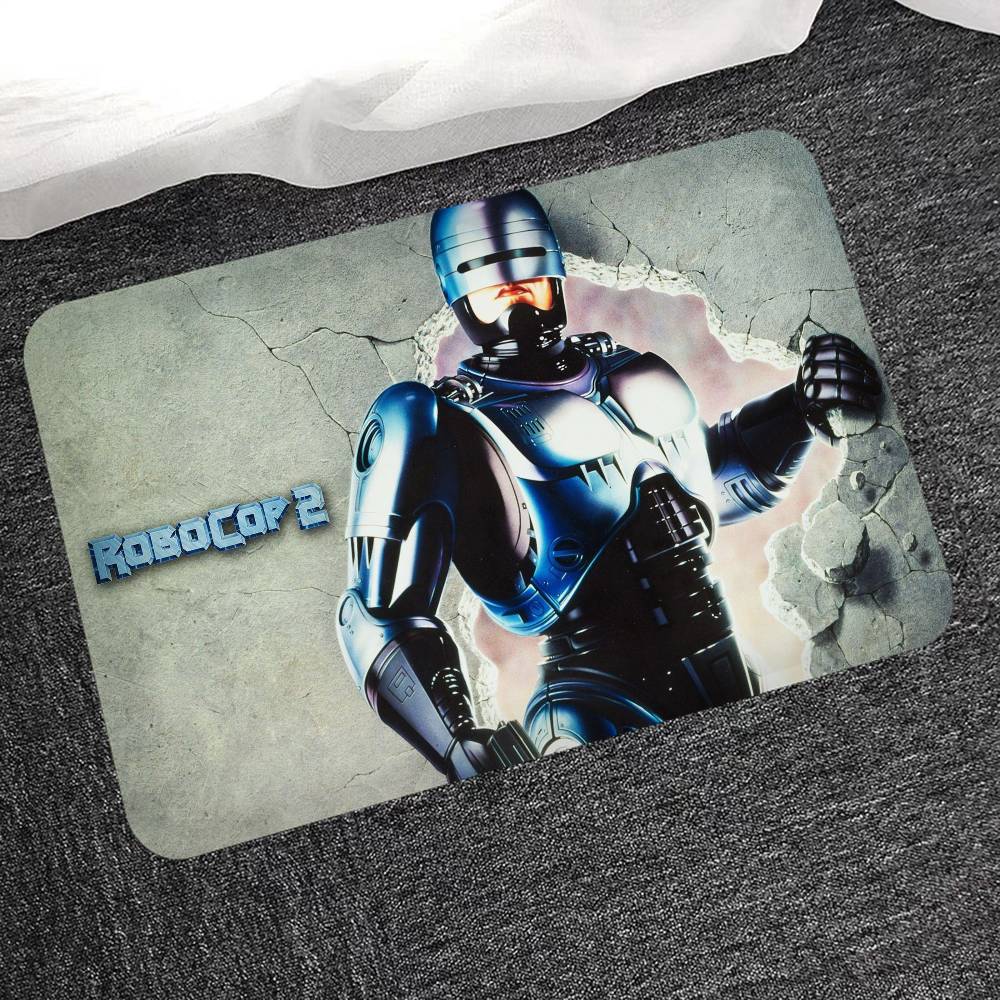 Actionfilm R-Robocop Badezimmermatte Kinderzimmer Schlafzimmer Dekoration Balkon Rutschfeste Fußmatte Wohnzimmer Willkommensteppich