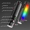 Neueste wiederaufladbare EDC-Taschenlampe mit RGB-Seitenlicht 1600 Lumen Tragbare Taschenlampen USB-C für Outdoor Notfall Arbeit