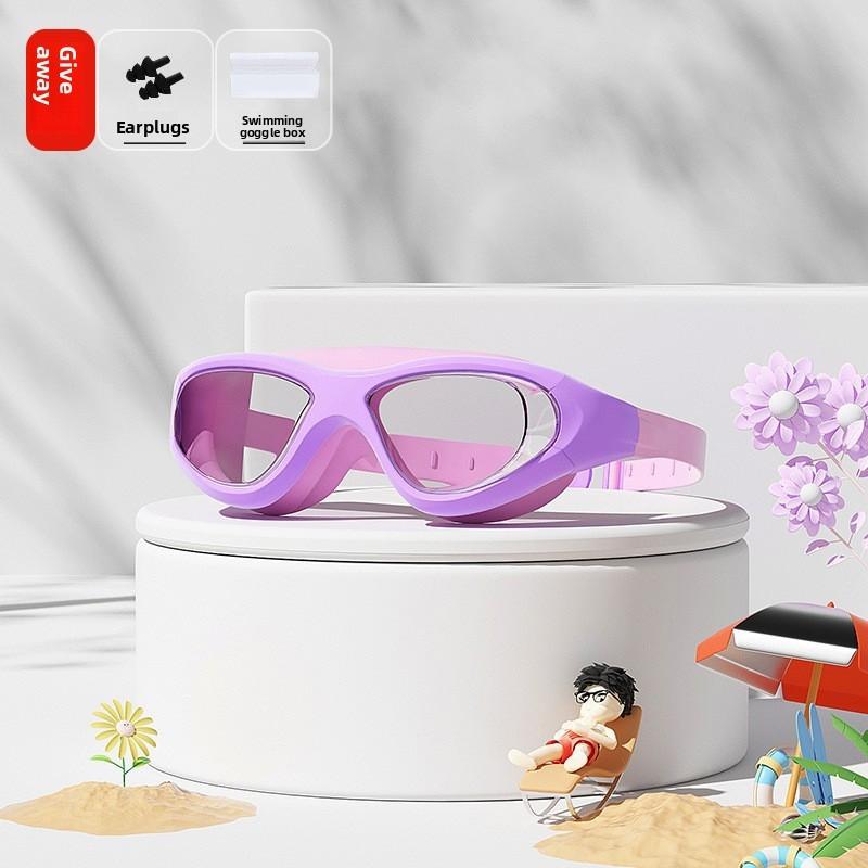Kids Waterproof Swimming Glasses With Soft Silicone Seal For Pool Swimming And Training
