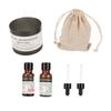 2pcs 20ml Essential Oil Aromatherapy Diffuser Set Reduce Stress Stone Diffuser for Bedroom