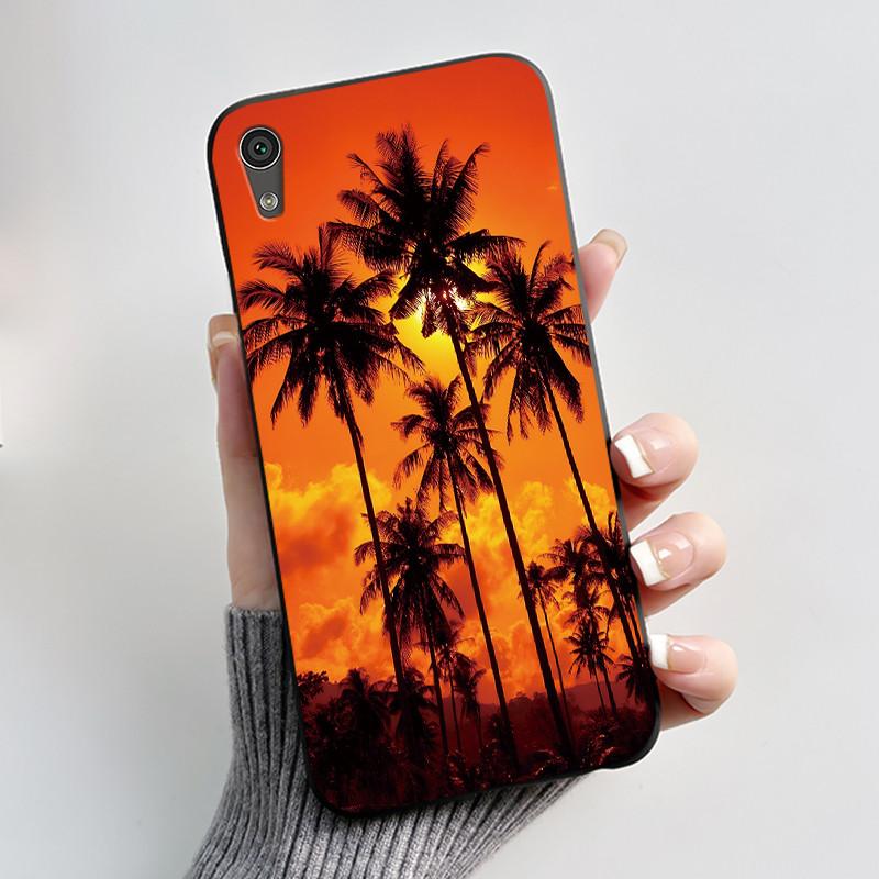 Black Soft TPU Case For Sony Xperia XA1 Z6 Silicone Phone Case Luxury Cute Love Rabbit Funny Cartoon Protective Back Shell Cover