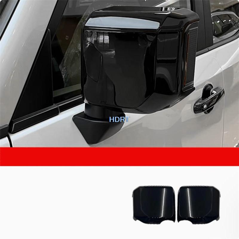 

Для Toyota Land Cruiser 250 LC250 Prado 2024 + Автоаксессуары Накладка на зеркало заднего вида Накладка на крыло Накладка на заднюю дверь корпуса зеркала Отделка Style B