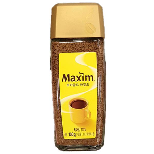 Dongsuh Maxim Mocha Gold Instant Coffee Jar 100g One thing