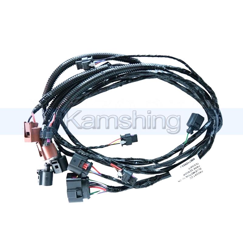 Kamshing 3C8971095AJ Front Bumper Parking Sensor Wiring Harness For Volkswagen Passat CC 2010 Front Bumper Harness