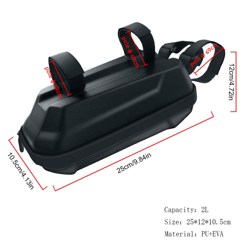 2L Electric Scooter Bag Accessories Electric Vehicle Bag Waterproof for Scooter Front Bag Bike Bag Parts Rainproof