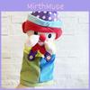 Hand Joker Puppet Kidfriendly Clown Plush Toy Short Hair Soft Material Gift Play