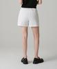 Musinsa Standard Woman Women'S Two-Tuck Wide Chino Shorts [White]