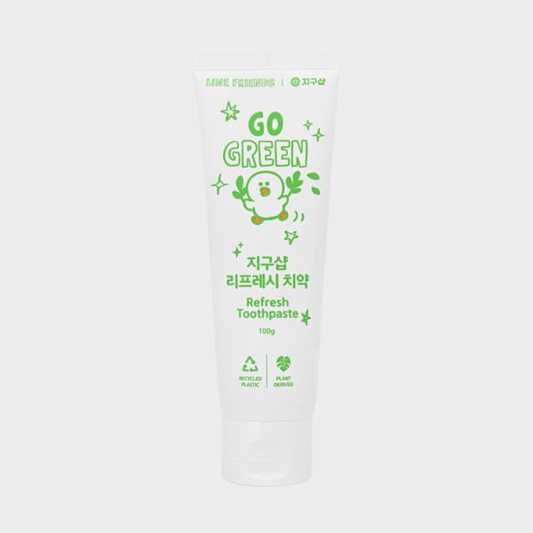 

Зубная паста Line Friends District Shop Brown On Green Refresh