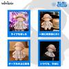 15cm Plush Toy Clothes: Cool Checkered Dress and Straw Hat (2-piece set) - Perfect for Fan Activities (Doll not included) [Used]