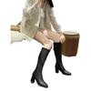 Small Boots for Women But Over the Knee 2025 New Winter Boots Beige Long Tube Thin Boots