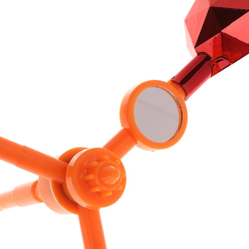 1 Set Waterproof Solar Energy Bird Repelling Device Reflector Farm Orchard Bird Scaring Device 360° Rotating Solar Bird Repeller