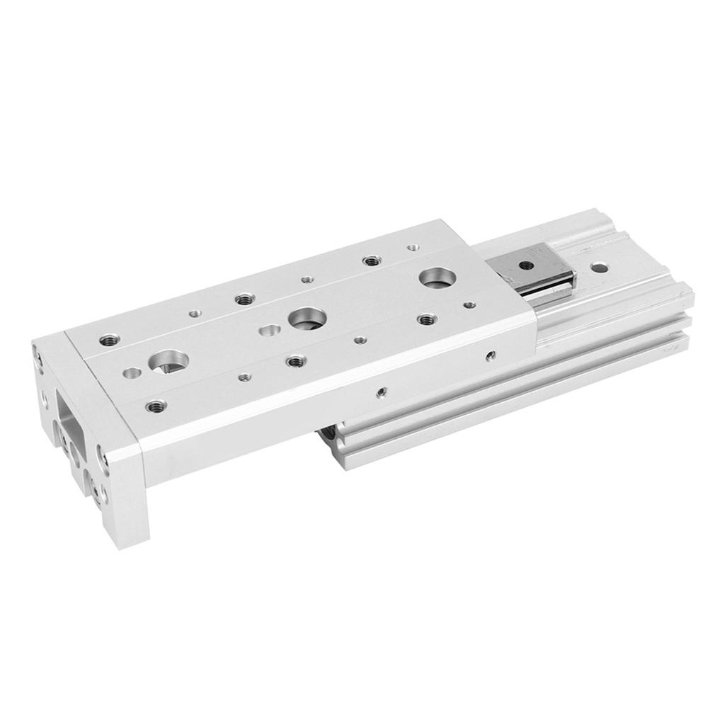 MXS12 Pneumatik-Führungsschienenzylinder Hochpräzise Doppeltwirkend 12*2mm BohrungsgrößeMXS12‑50