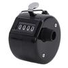 4 Digit Number Counter Compact Hand Mechanical Counter with Reset Knob for Counting Numbers Knitting