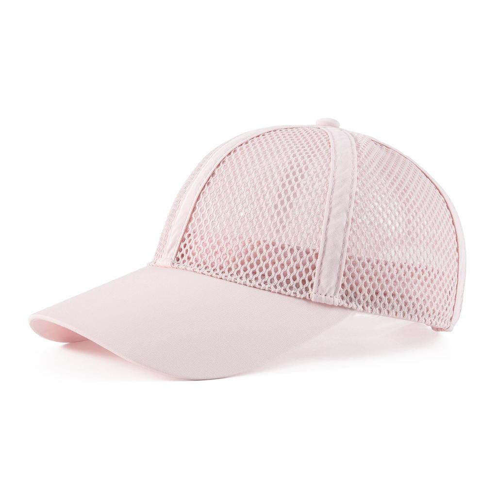 VOBOOM Breathable Full Mesh Baseball Cap for Men Women Lightweight Trucker Sports Hats Quick Dry Outdoor Running Cap