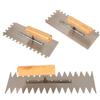 1Pc Toothed Knives Ceramic Widened Large Boards Tile Tiling Tools Masons Serrated Trowels Workers Auxiliary Plastering Decor