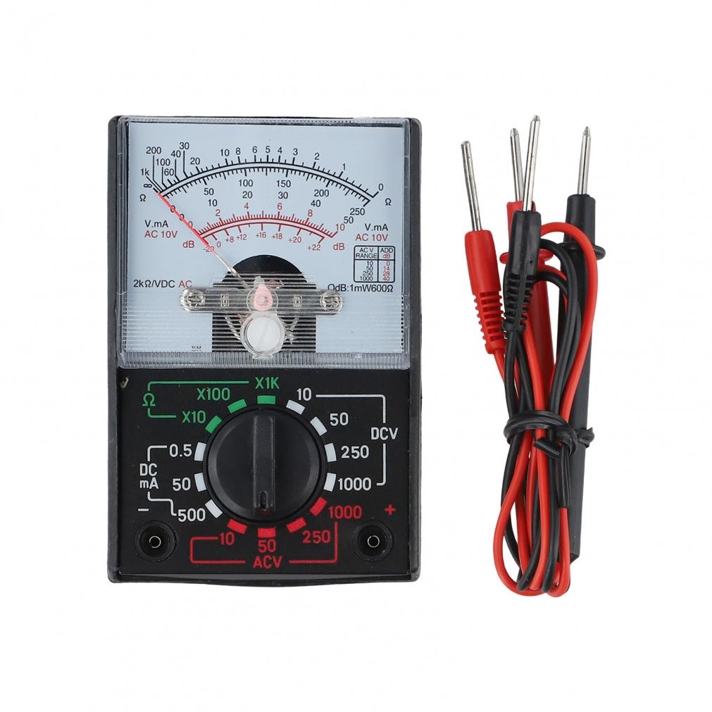 Voltmeter Ammeter Resistance Meter Analog 250mA Multimeter DC/AC 1000V Multimete