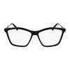 Victoria Beckham Eyeglasses Butterfly Full Rim  Black Frame And Clear Demo Lens Lens Vb2656001 Black
