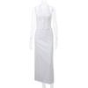 2026 Summer Elegant Two-Piece Set: Solid Color Trousers and Versatile Top Skirt