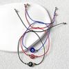 New Red Birth Year Evil Eye Bracelet - Creative Woven Hand Rope for Couples, Men, and Women