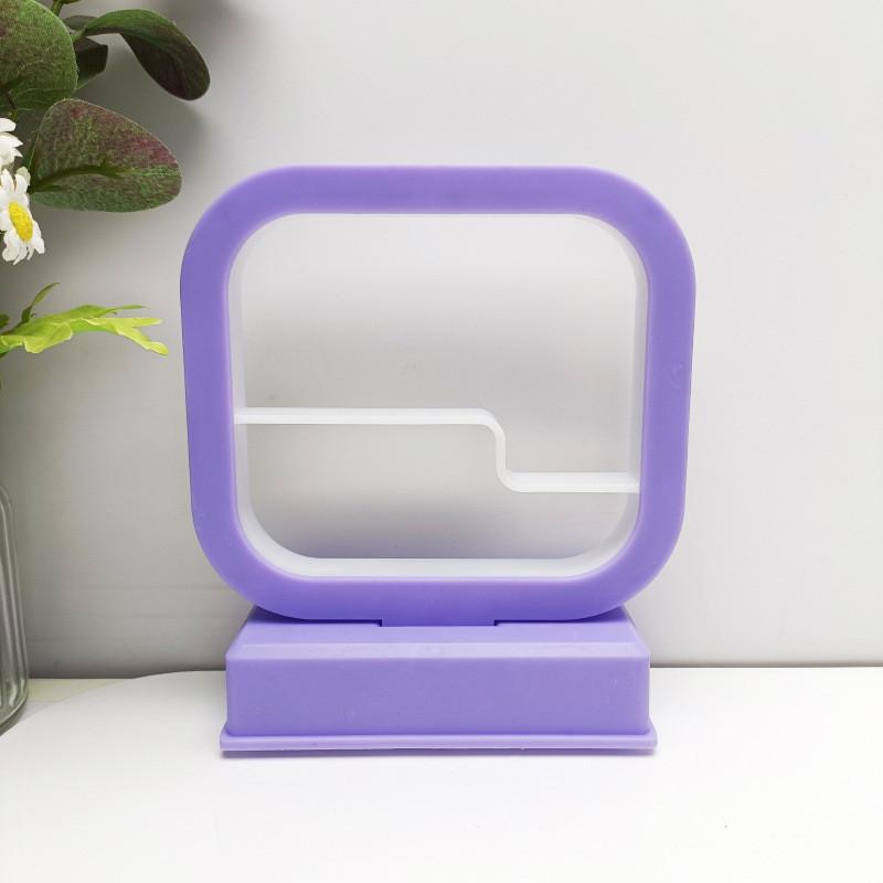 For Nightlight Square Children Cream Glue Decoration Aaa Battery Supply Power